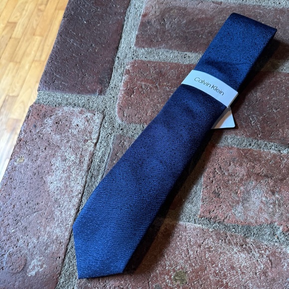 Calvin Klein Other - Calvin Klein Deep Blue Men's Tie